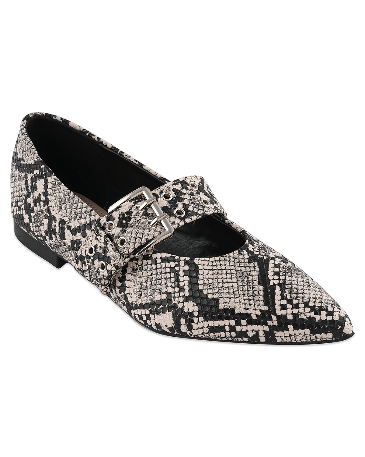 Savanna Leopard Print Pointed Flats