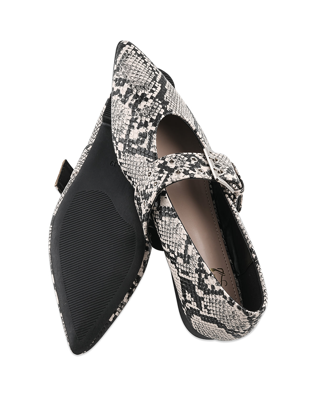 Savanna Leopard Print Pointed Flats
