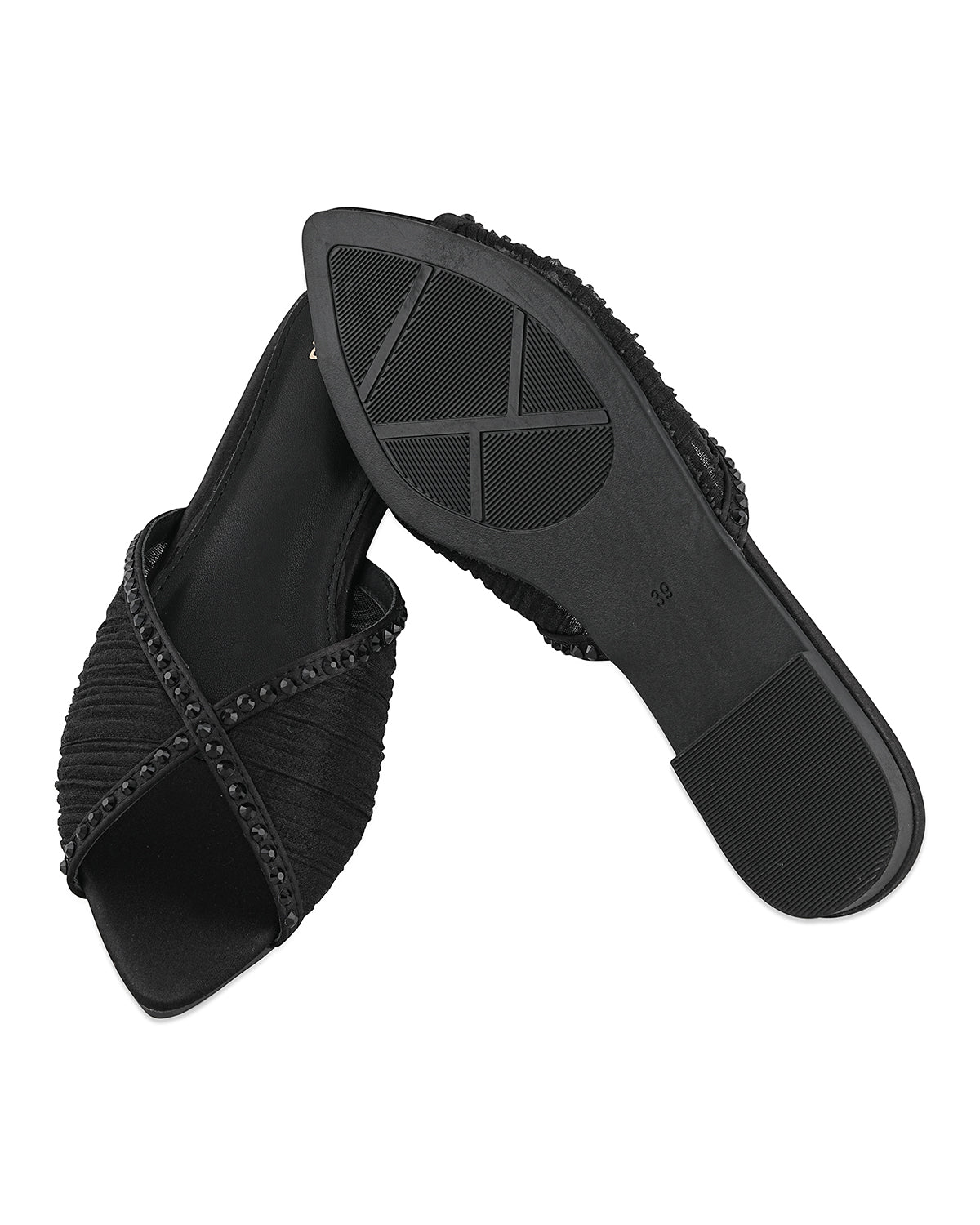 Nora Black Minimal Flats