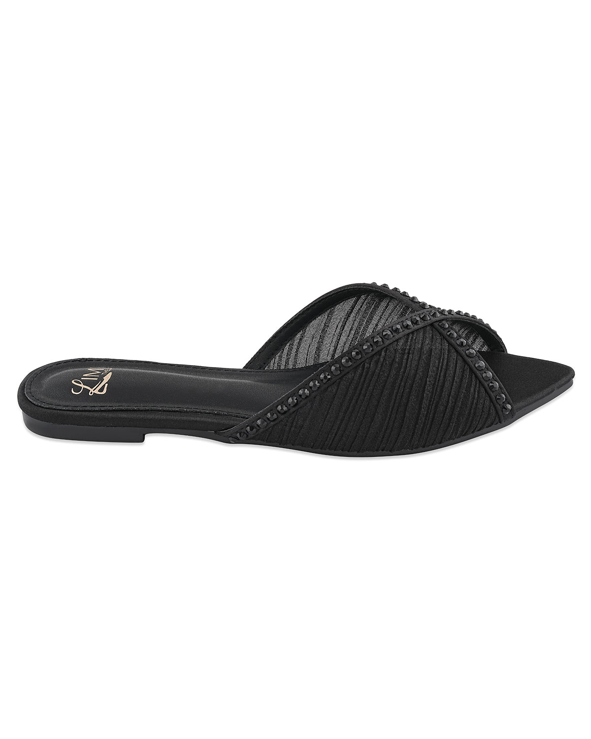 Nora Black Minimal Flats