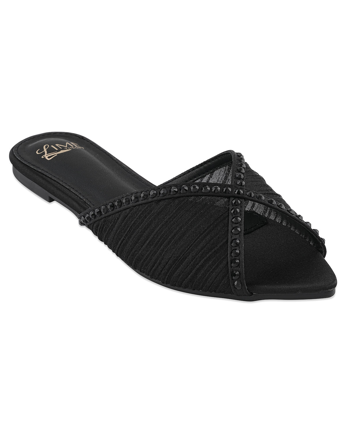 Nora Black Minimal Flats
