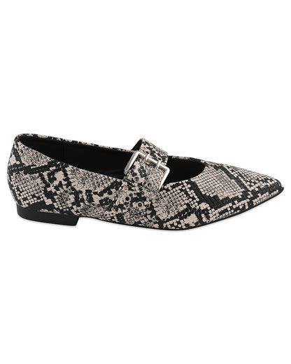 Savanna Leopard Print Pointed Flats
