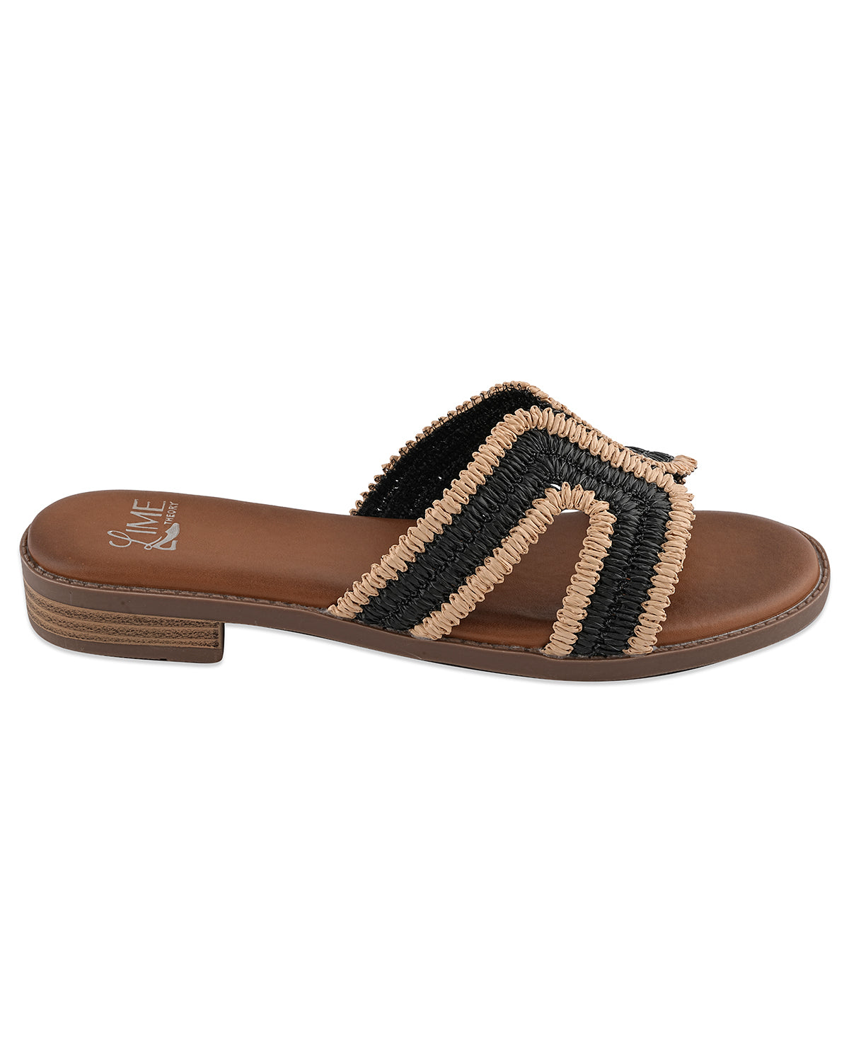 Zara Black Crochet Flats